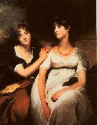  Sir Thomas Lawrence The Daughters of Colonel Thomas Carteret Hardy Spain oil painting artist